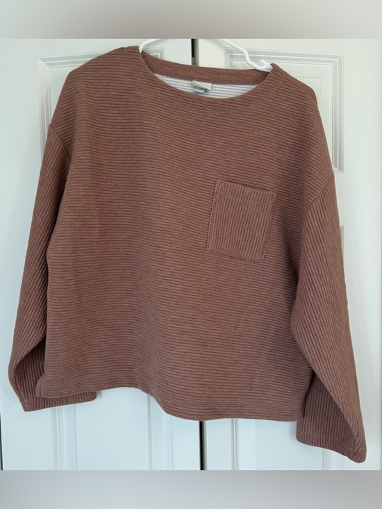 a new day Sweaters - EUC A New Day Ribbed Sweater | Fitted Cozy Knit Pullover Top